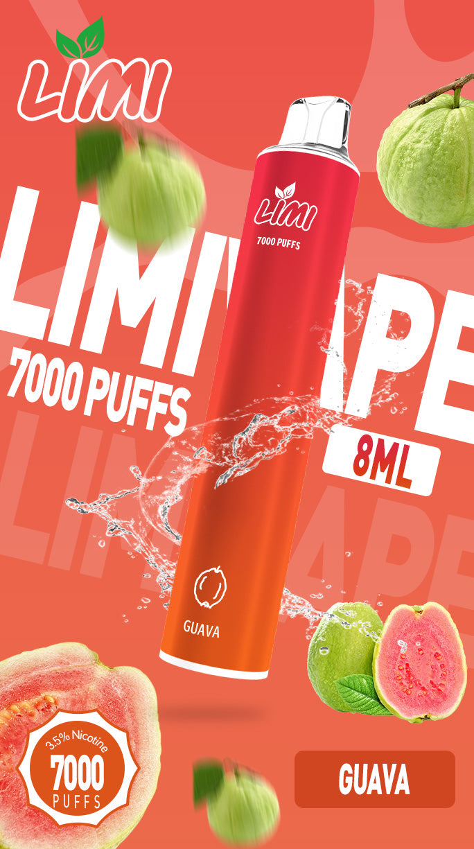 台灣現貨-Limi7000口拋棄式/電子煙  煙油容量更高 口味更優化