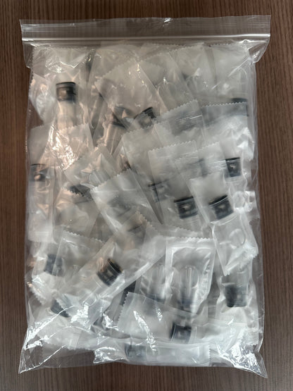 五六代適配側注油空彈(白色升級版陶瓷)/空彈2ml 通用五六代主機，不漏油，不吃油 台灣現貨 百入組