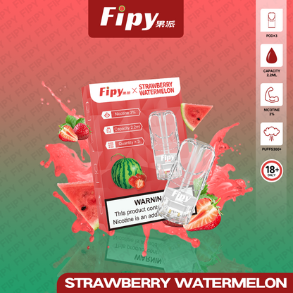 限時活動-【FIPY果派】果派一代煙彈 買3盒送1盒隨機口味/買6盒送一隻fipy普通主機/通配sp2s/lana等一代主機